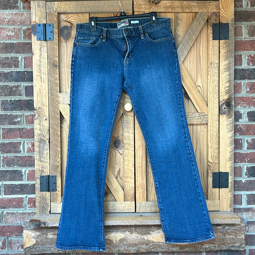 Women’s Old Navy ultra low waist bootcut jeans